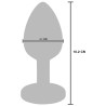 Buttocks TOYJOY Plug vibrant The Glider L 9 x 4cm